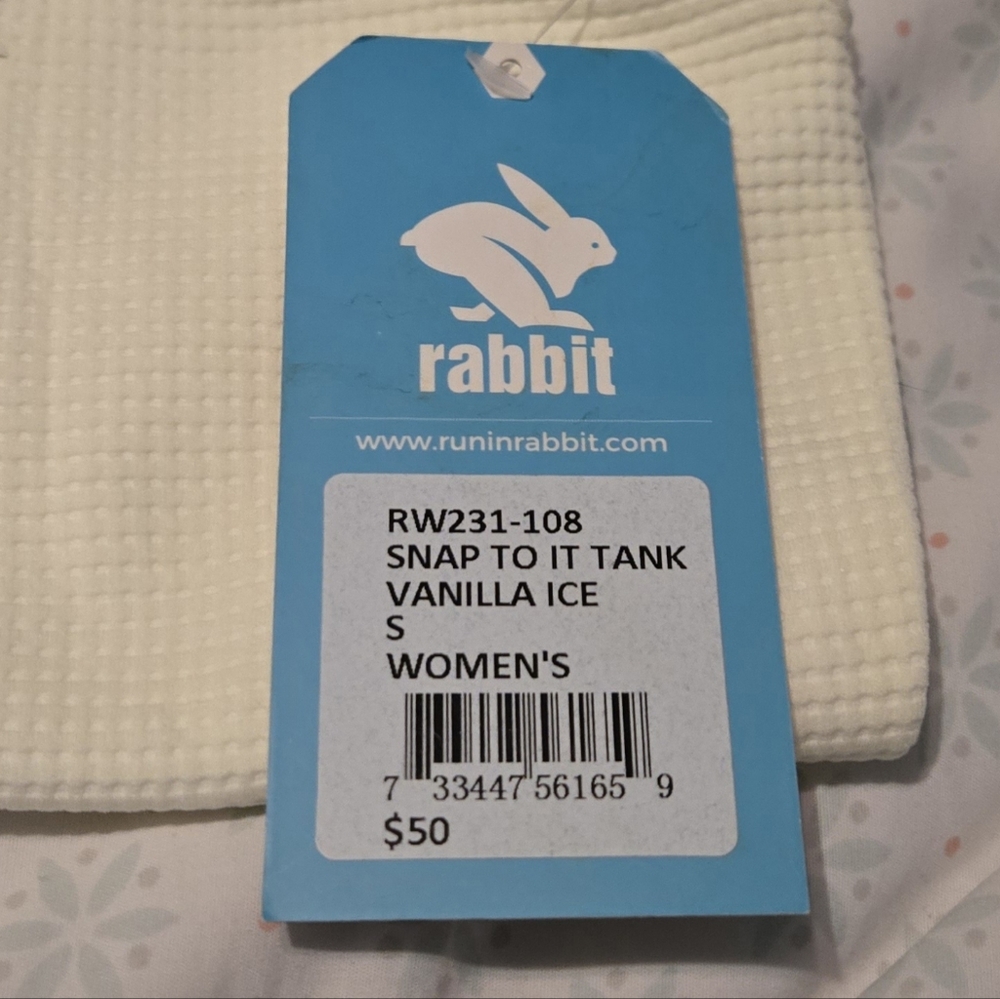 Women's rabbit waffle tank - Picture 5 of 5